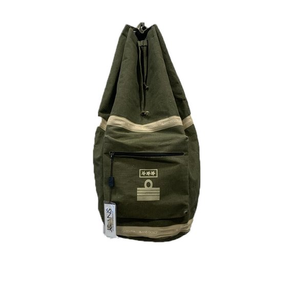 Dolce & Gabbana Other - J&ANS Dolce & Gabbana Army Green Duffel Bag Drawstring Travel Bag Oversized Rare